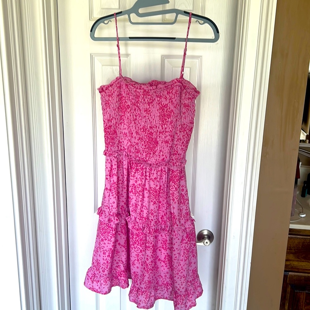Ladies Sundress Large NWOT Pink Sienna Sky Boutique Floral